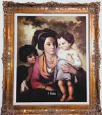 Schilderij "moeder met kinderen", Enlèvement