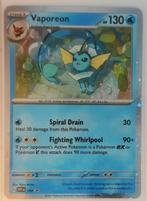 #16*2 - Vaporeon - 168 - Scarlet & Violet Promo Cards, Ophalen of Verzenden, Nieuw, Losse kaart, Foil
