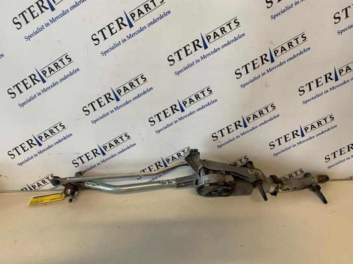 Ruitenwismotor + Mechaniek van een Mercedes C-Klasse, Auto-onderdelen, Ruiten en Toebehoren, Mercedes-Benz, Gebruikt, 3 maanden garantie