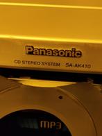 Panasonic SA AK410 Werkt perfect. +remote en luidsprekers., Audio, Tv en Foto, Stereoketens, Overige merken, Cd-speler, Gebruikt