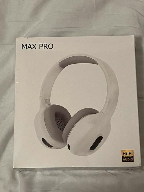 Max Pro Wireless Koptelefoon – Nieuwe In Doos, Informatique & Logiciels, Casques micro, Neuf, Over-ear, Sans fil, Fonction muet du microphone