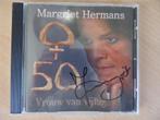 MARGRIET HERMANS : VROUW VAN VIJFTIG(CD + HANDTEKENING), Cd's en Dvd's, Vinyl | Nederlandstalig, Overige formaten, Levenslied of Smartlap