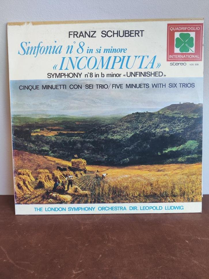 Vinyl:Schubert -London Symph Orch, Ludwig – Sinf 8 Si Minore, Cd's en Dvd's, Vinyl | Overige Vinyl, Gebruikt, Ophalen of Verzenden