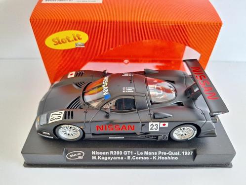 Slot-it Nissan R390 GT1 LeMans Pre-Qual. 1997 No. 23 SICA05a, Kinderen en Baby's, Speelgoed | Racebanen, Nieuw, Racebaan, Elektrisch