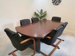 Tafel en 6 stoelen, Ophalen, Gebruikt, Tafel