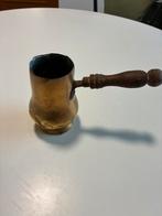 Koperen giet potje, Ophalen, Koper