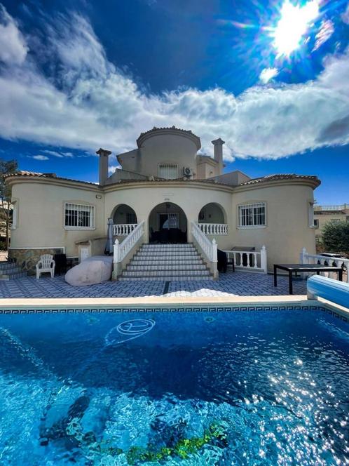 Villa de style méditerranéen, piscine et grand terrain, Immo, Étranger, Espagne, Maison d'habitation, Campagne