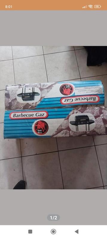 Nieuwe gaz barbecue 