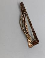Broche van 14 k goud en zilver, Verzenden, Gebruikt, Goud