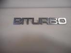 LOGO / EMBLEME Maserati Biturbo (01-1981/12-1995), Maserati, Utilisé