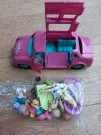 Polly pocket set met auto, Ophalen of Verzenden