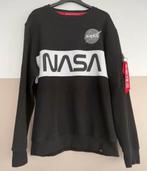 Zwarte sweater NASA maat XXL - €30, NASA, Ophalen of Verzenden, Zo goed als nieuw, Zwart