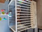 Baby box met opberg lade incl. Matras en boxkleed, Kinderen en Baby's, Babyparken, Ophalen, Zo goed als nieuw, Vierkant, In hoogte verstelbaar