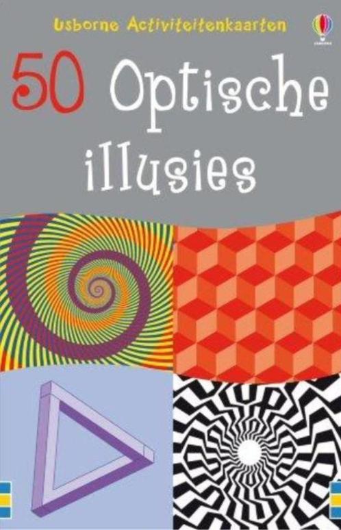 50 Optische Illusies, Usborne Activiteiten Kaarten, Livres, Ésotérisme & Spiritualité, Enlèvement