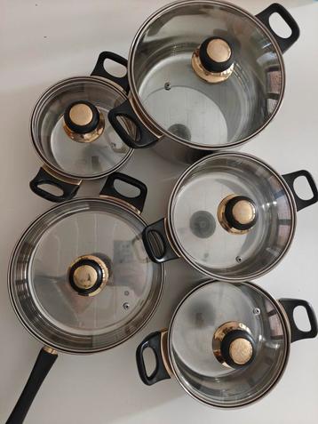 Kookpotten en steelpan Happy Baron beschikbaar voor biedingen