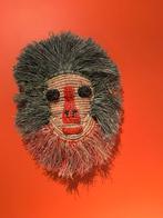 Masque en paille/raphia, Enlèvement, Neuf, Décoration murale