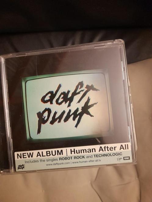 cd - daft punk - human after all, CD & DVD, CD | Dance & House, Utilisé, Musique d'ambiance ou Lounge, Enlèvement ou Envoi