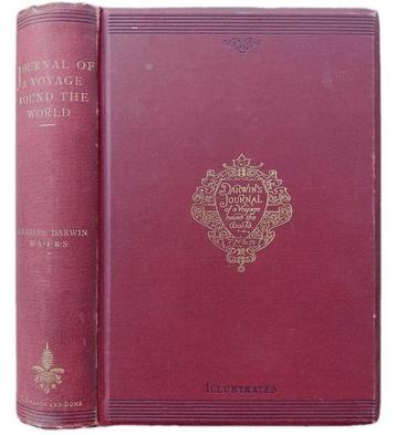 Charles Darwin - A naturalist's voyage, Journal  1890 beschikbaar voor biedingen