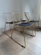Maisons du Monde - 4x HUPPY draadstoelen - kussens incluis, Autres couleurs, Comme neuf, Enlèvement, Métal