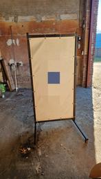 Metalen spandoekframe 85x165 cm met voetsteunen, Ophalen, Gebruikt