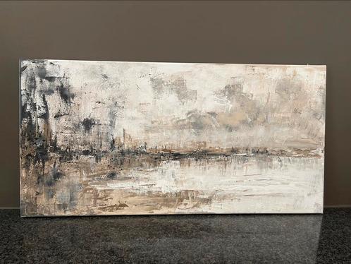 Nieuw abstract schilderij zandkleuren Mk Art, Antiek en Kunst, Kunst | Schilderijen | Abstract, Ophalen