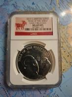 Groot - Brittannië - Year of the Sheep 2015 - Zilver MS 69, Timbres & Monnaies, Monnaies | Océanie, Enlèvement ou Envoi, Monnaie en vrac