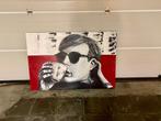 Schilderij doek Andy Warhol popart olieverf, Enlèvement