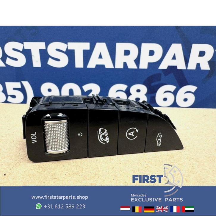 W205 C63 W253 GLC63 comand bediening knop L/R multimedia sch, Autos : Divers, Tuning & Styling, Enlèvement ou Envoi