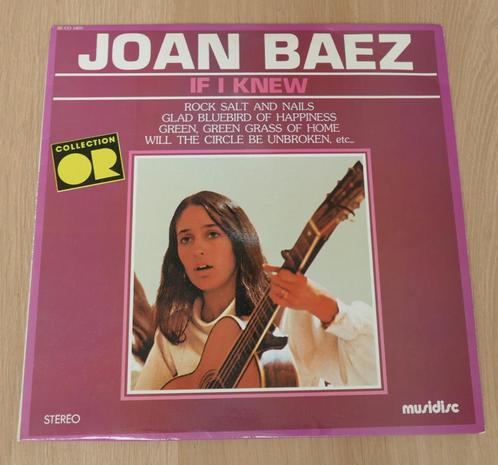 LP  Joan Baez ‎– If I Knew, Cd's en Dvd's, Vinyl | Pop, Zo goed als nieuw, 12 inch, Ophalen of Verzenden