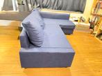 FRIHETEN - Omvormbare hoekbank + opbergruimte, Huis en Inrichting, Ophalen, Gebruikt, Blauw, Tweepersoons