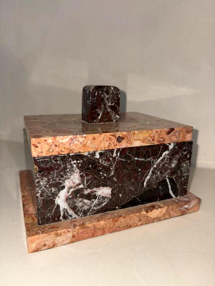 Art Deco marmeren kistje, Antiek en Kunst, Curiosa en Brocante, Ophalen