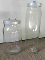2 grote glazen bokalen, Enlèvement ou Envoi, Comme neuf