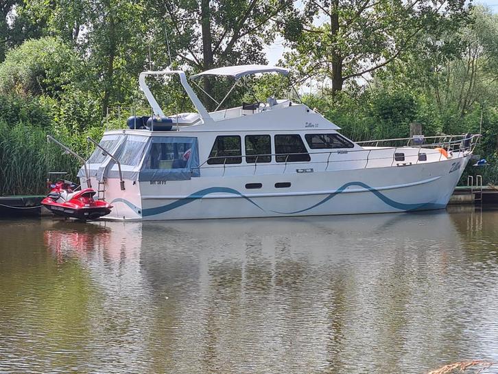 Motorjacht 50ft staal, zo goed als nieuw, Watersport en Boten, Motorboten en Motorjachten, Zo goed als nieuw, Ophalen