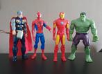 4 Marvel helden, Ophalen of Verzenden, Gebruikt