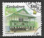 Zimbabwe 1995 - Yvert 327 - Papieren huis (ST), Postzegels en Munten, Postzegels | Afrika, Verzenden, Zimbabwe, Gestempeld