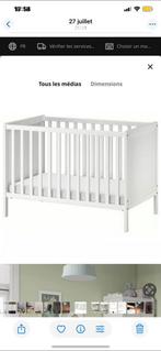 Lit bebe ikea blanc en parfaite état, Enfants & Bébés, Berceaux & Lits, Enlèvement, Comme neuf, Lit