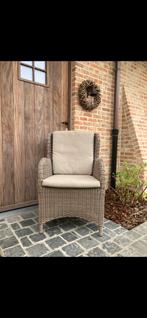 Landelijke wicker stoel, Tuin en Terras, Tuinstoelen, Ophalen, Zo goed als nieuw, Wicker