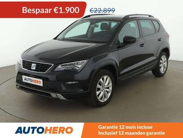 SEAT Ateca 1.5 TSI ACT Style (bj 2020, automaat), Auto's, Seat, Electronic Stability Program (ESP), Blauw, Ateca, 5 zetels