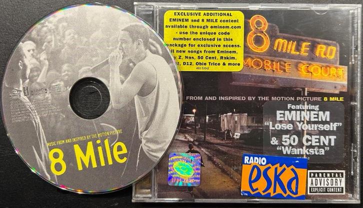 EMINEM - Soundtrack: 8 Mile ( CD ), Cd's en Dvd's, Cd's | Hiphop en Rap, Nieuw in verpakking, 2000 tot heden, Verzenden