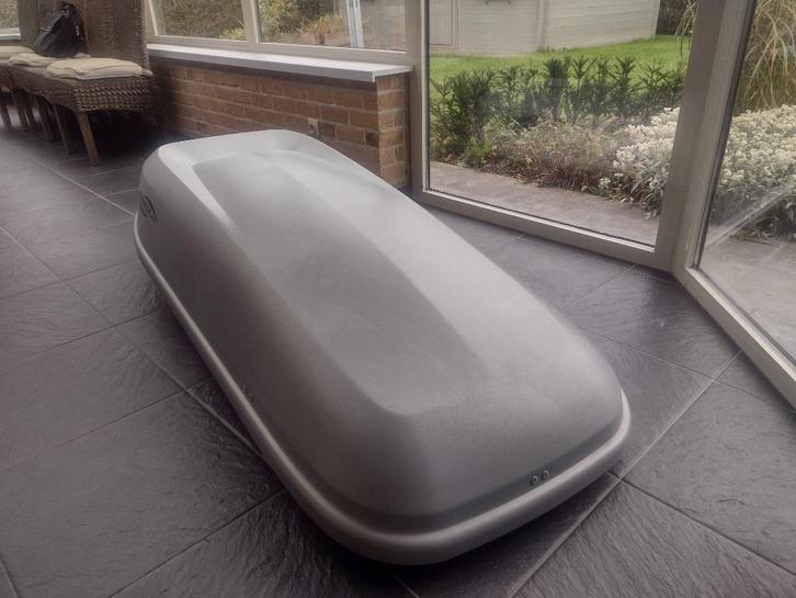 dakkoffer topbox Bermude 460 Norauto, Auto diversen, Dakkoffers, Gebruikt, Ophalen