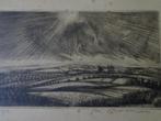 ets Jac of Jacques Boonen Oogst, Antiek en Kunst, Kunst | Etsen en Gravures, Ophalen of Verzenden