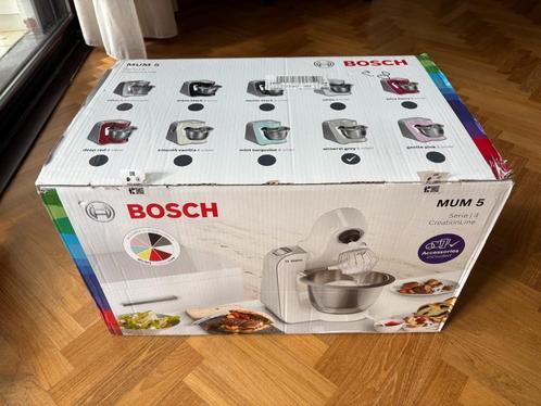 BOSCH MUM58W20 1000W Food Processor, Elektronische apparatuur, Keukenmixers, Nieuw, 3 tot 4 liter, 3 snelheden of meer, Vaatwasserbestendig