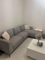 Grijze zetel, Huis en Inrichting, Ophalen, Overige materialen, 250 tot 300 cm, Gebruikt