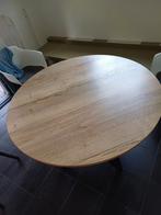 Ronde eettafel 120 cm diameter, Huis en Inrichting, Tafels | Eettafels, Ophalen, Zo goed als nieuw