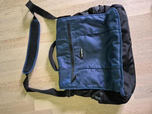 laptoptas samsonite blauw prima staat, Diversen, Schoolbenodigdheden, Zo goed als nieuw, Ophalen