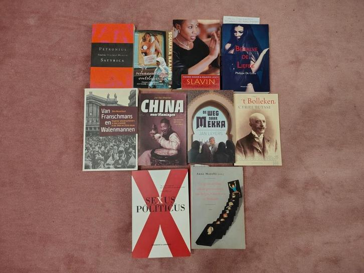 Lot van 10 boeken, Boeken, Overige Boeken, Ophalen of Verzenden