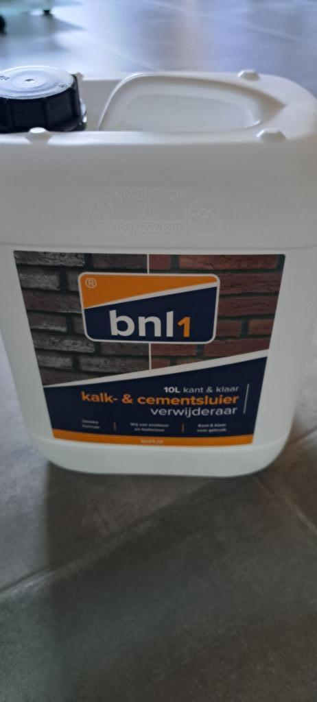 BNL1 - Kalk- & cementsluierverwijderaar +- 8 liter in bidon, Doe-het-zelf en Bouw, Overige Doe-Het-Zelf en Bouw, Gebruikt, Ophalen
