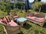 Rotan tuinset/loungeset, Ophalen, Rotan, Loungeset