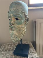 Tête grecque sur support, Enlèvement ou Envoi, Comme neuf, Humain