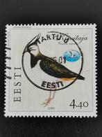 Estonie 2001 - oiseaux - vanneau, Affranchi, Enlèvement ou Envoi